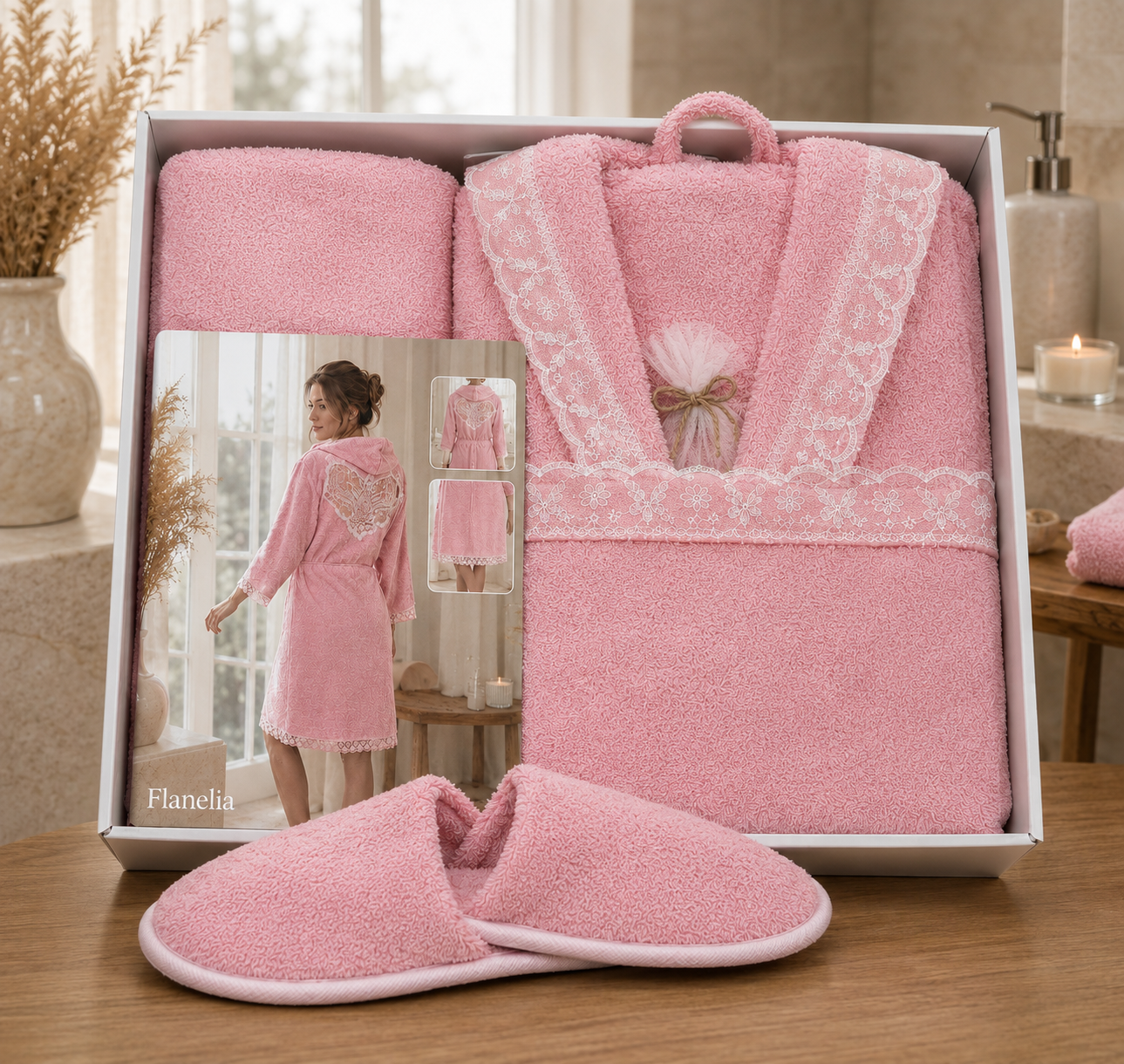 Pink Bloom Gift Set